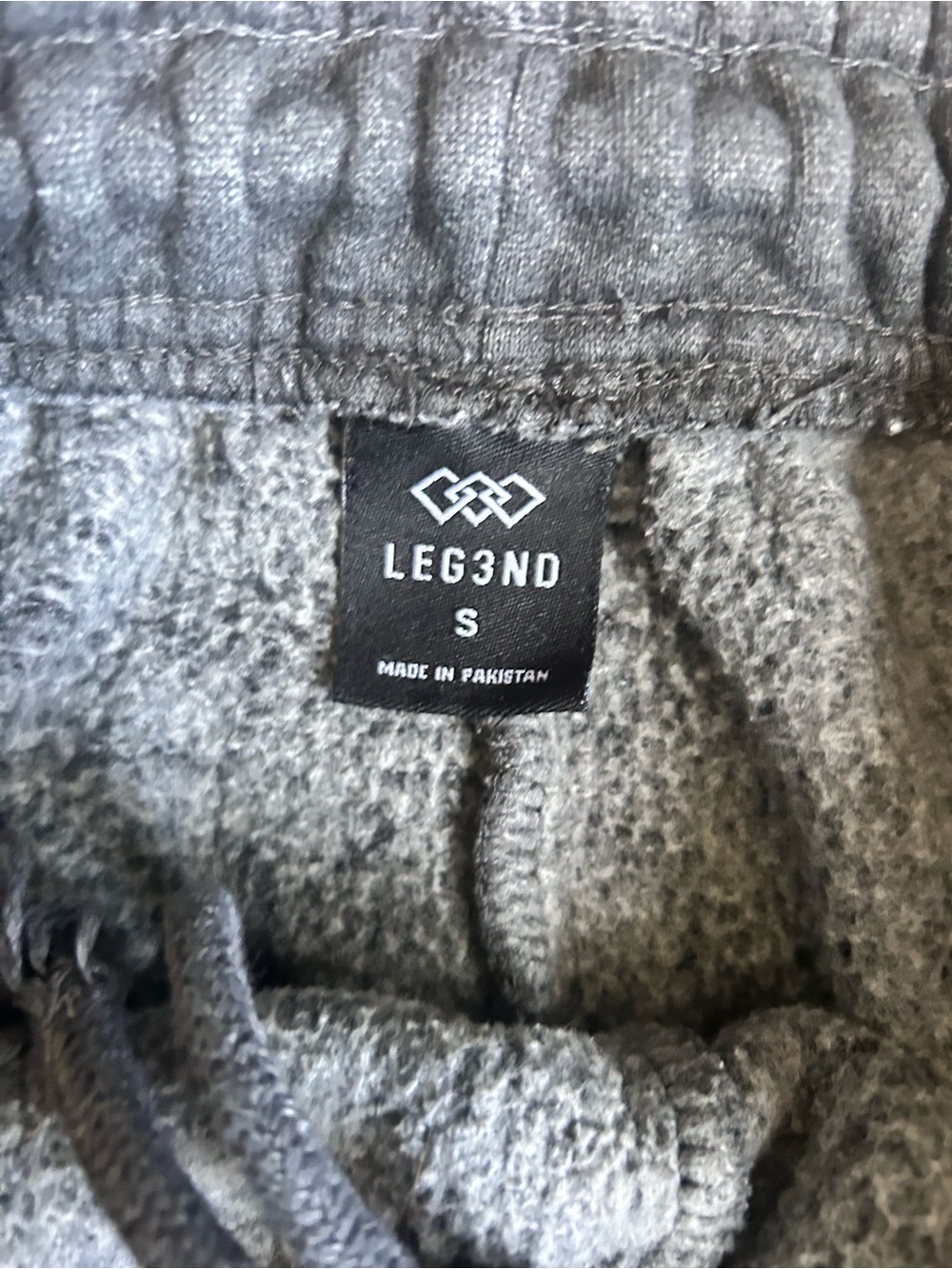 LEG3ND Men’s Dark Gray Sweatpants size Small - Picture 2 of 6